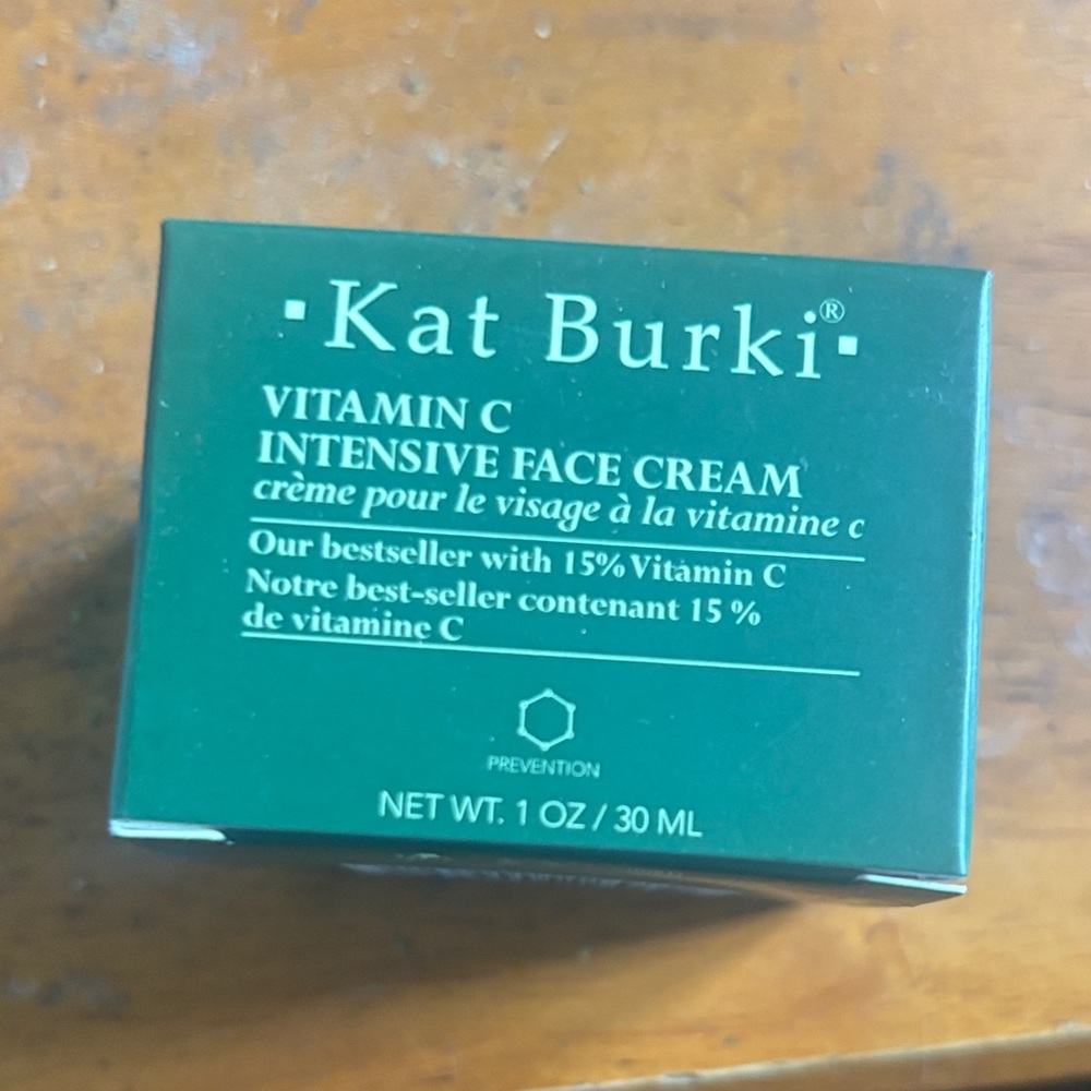 Kat Burki Vitamin C Intensive Face Cream 1oz brand new never opened make offer!